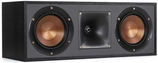 Klipsch R-52C Powerful Detailed Center Channel Home Speaker - Black