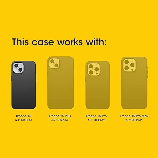 OtterBox Symmetry Clear for MagSafe Case for iPhone 15 / iPhone 14 / iPhone 13, Shockproof, Drop Proof, Protective Thin Case, 3X Tested to Military Standard, Clear