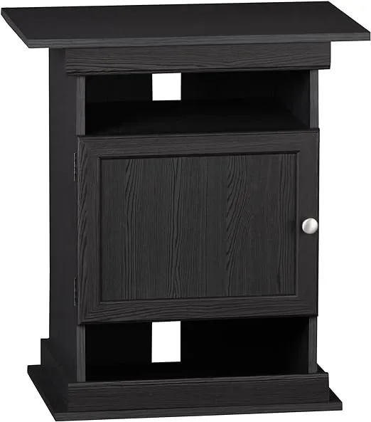Ollie & Hutch Flipper 10/20 Gallon Aquarium Stand, Black Oak