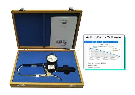 Skinfold Caliper With BodyTracker Software