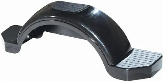 Fulton 008584 Trailer Fenders Plastic Fender, 14-Inch Tire Size, Black