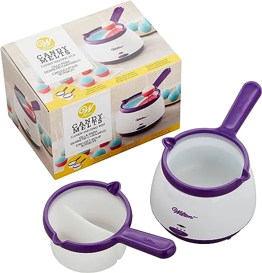 Wilton Candy Melting Pot, Small, White