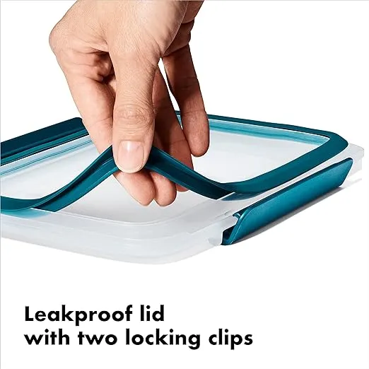 OXO Good Grips Prep & Go 4.1 Cups/1 L Divided Container | Leakproof Food Storage | Ideal for bento-style lunches and leftovers | BPA Free | Microwave and Dishwasher Safe | Freezer Safe