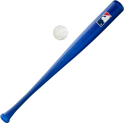 Franklin Sports Plastic Baseball Bat + Ball Set - MLB Kids Plastic Bats - Lightweight Kids Bat + Plastic Baseball Set - 30" Youth Baseball Bat - Multiple Colors