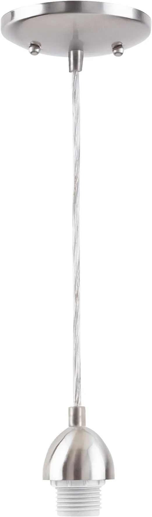 Westinghouse 7028400 Single-Light Mini-Pendant Kit with Nickel Finish