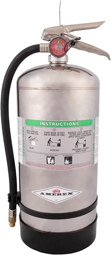 Amerex C260 Class K fire extinguisher for Kitchen Use