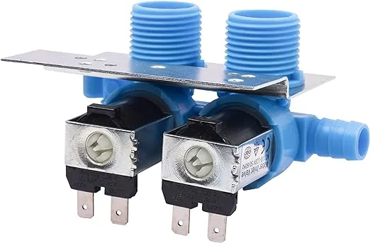 BlueStars UPGRADED 285805 Washer Water Inlet Valve with Mounting Bracket - Fits Whirlpool Kenmore Kitchenaid Washers - Replaces 292197 3349451 3354565 ap3094541 kaws850jq4 lsq8243hq0 7mlsc9545jq2