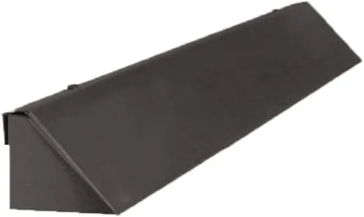 Empire Comfort Systems ELH-1 Adjustable Fireplace Hood - 28 to 48 in,Black