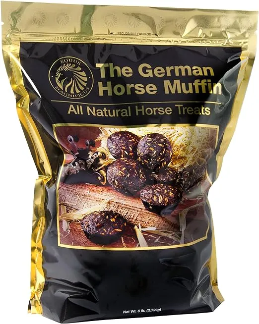 Equus Magnificus, Inc.-German Horse Muffin All Natural Horse Treats 6 Pound