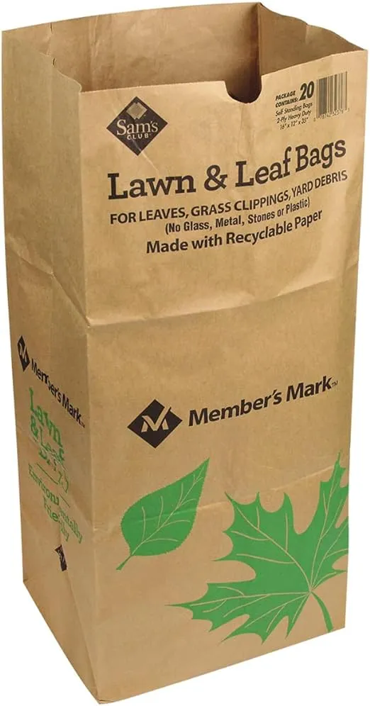 Member's Mark Paper Lawn Bags
