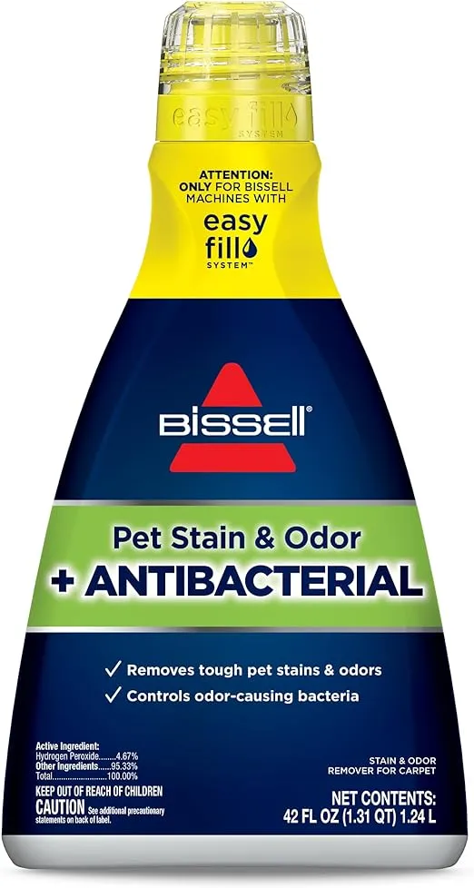 Bissell Pet Stain & Odor Plus Antibacterial 2 in 1 Carpet Formula