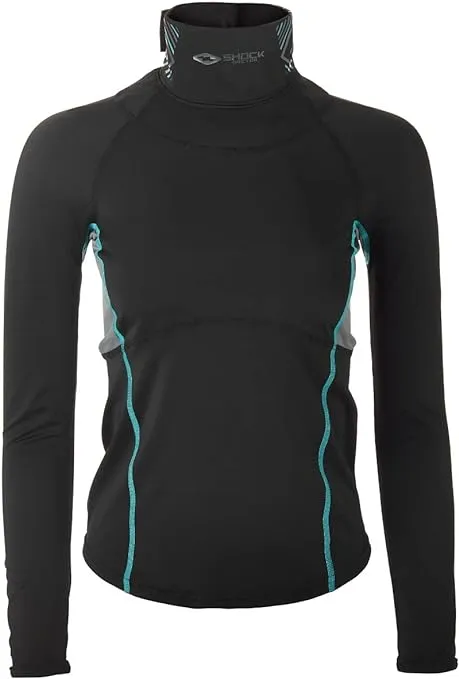 Girl's Ultra Comp Neckguard Hockey Shirt LS
