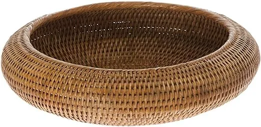 KOUBOO La Jolla Fruit Bowl, Medium, Honey Brown