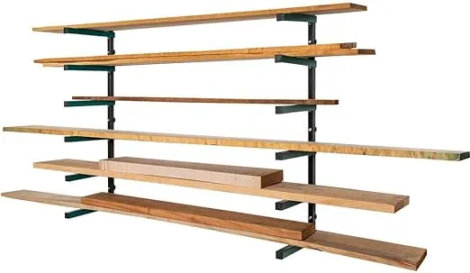 Grizzly Industrial T27630 - Lumber Rack 6-Shelf System