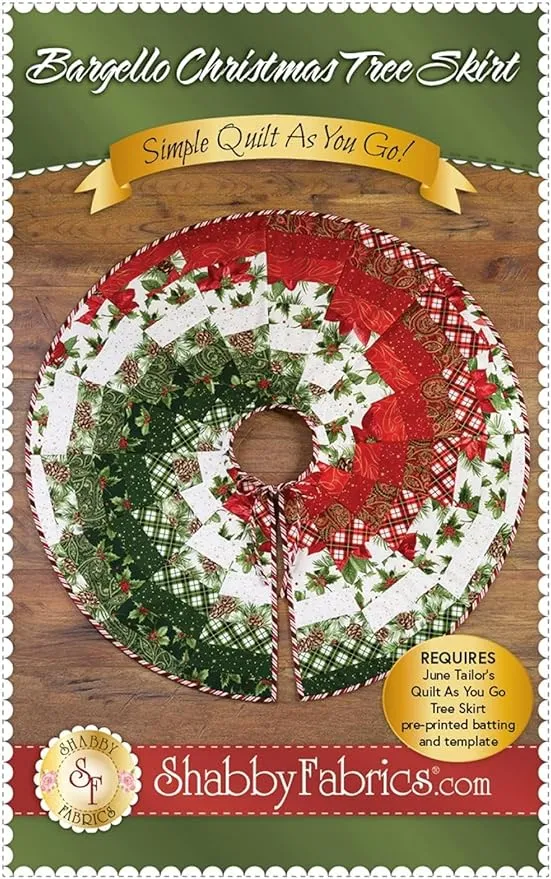 Bargello Christmas Tree Skirt Pattern