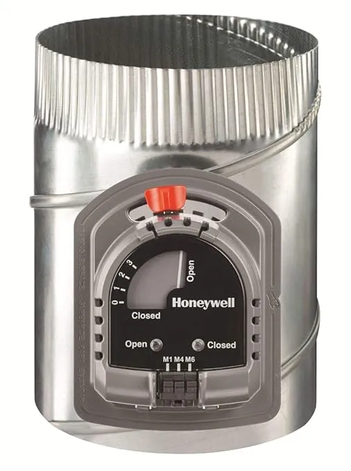 Honeywell ARD12TZ Round Automatic Damper, 12"