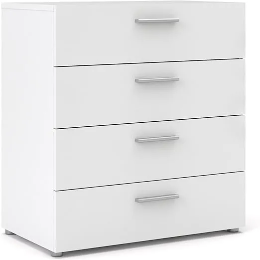 Tvilum Austin 4 Drawer Chest, White
