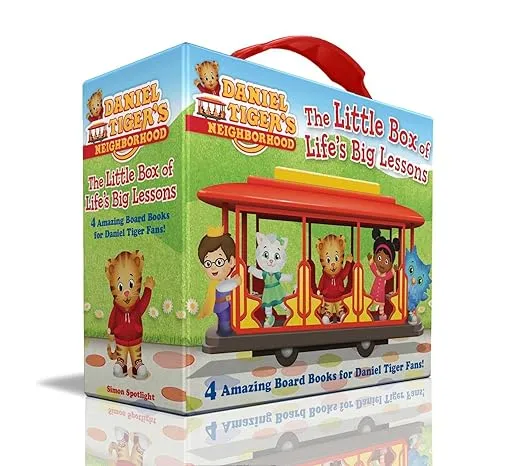 The Little Box of Life's Big Lessons (Boxed Set): Daniel Learns to Share; Friends Help Each Other; Thank You Day; Daniel Plays at School (Daniel Tiger's Neighborhood)