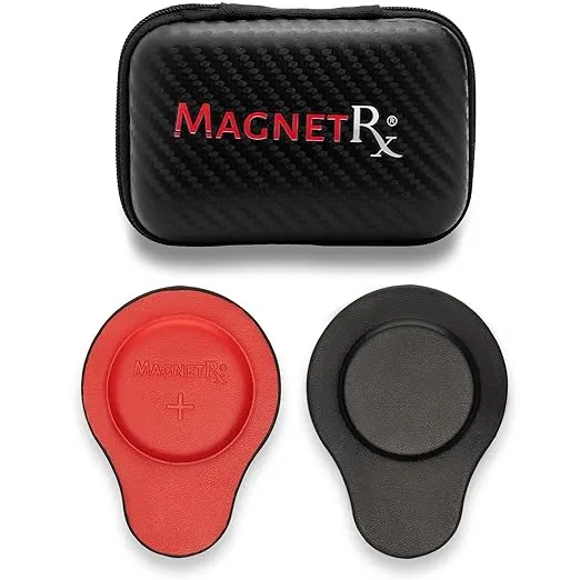 MagnetRX® Biomagnetic Magnet Kit – Imanes terapeuticos de neodimio para biomagnetismo – Dr Goiz Magnets for Bio Magnet Pair – Neodymium Biomagnetism Magnets (2 Units)