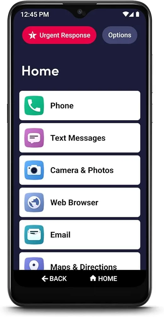 LIVELY Jitterbug Phones Smart3 Smartphone for Seniors - Cell Phone for Seniors - Must Be Activated Phone Plan - Not Compatible with Other Wireless Carriers