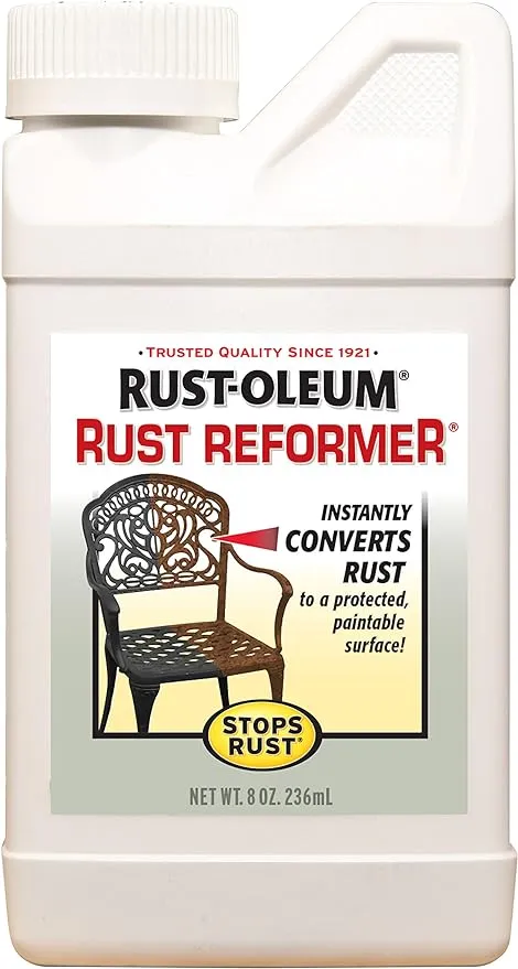 Rust-Oleum 7830730 Stops Rustoleum 7830 730 8 Oz Metal Saver Rust Reformer, 8 Ounce, Black