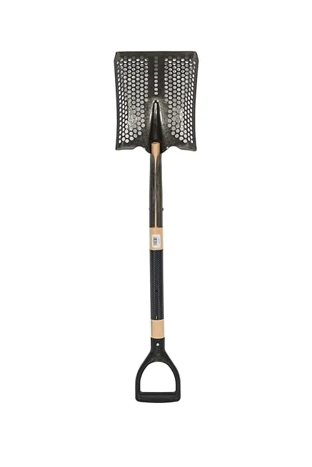 Toolite 49493#2 Square Point Shovel, 29" Wood Handle, Poly D-Grip