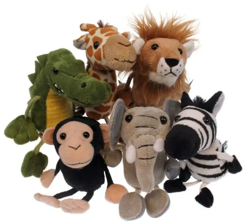 The Puppet Company African Finger Puppets Set of 6