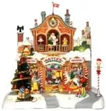 Lemax Wonderland-Sights & Sounds: Santa's Workshop-(35558-UK)