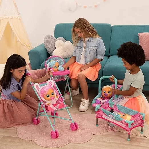 Cry Babies Baby Doll Stroller,Pink