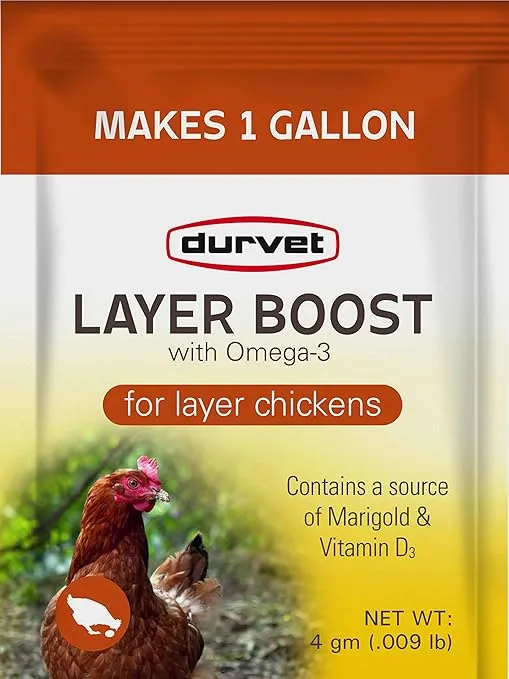 Durvet D Layer Boost for Poultry 4gm 1 Pack