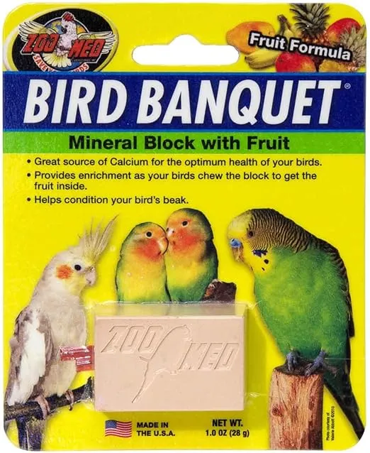 Zoo Med Fruit Bird Banquet Block Small