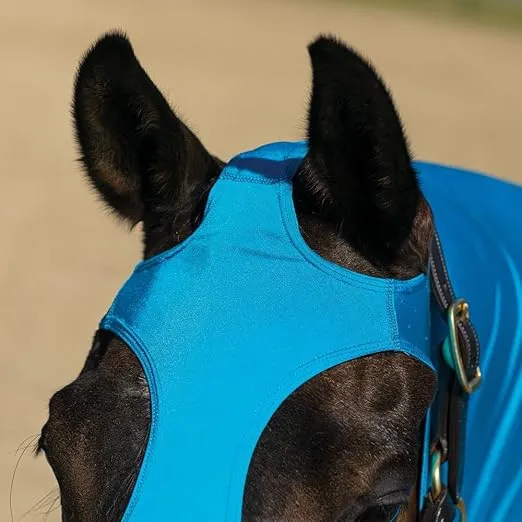 3/4 Zip Horse Slicker Hood | Ultimate Mane Control for Equestrian Success | Lightweight Design for Comfort and Flexibility | Color Turquoise | Size Medium