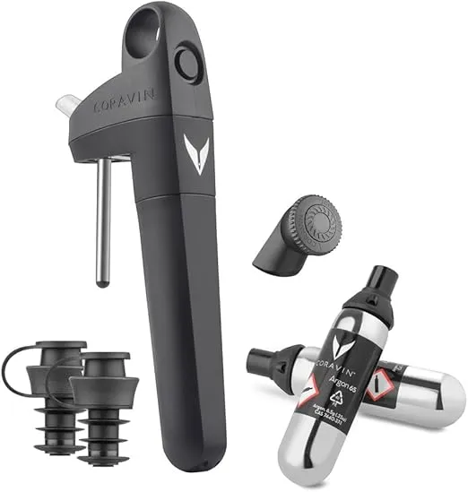 Coravin Pivot Plus Wine Preservation System- Black