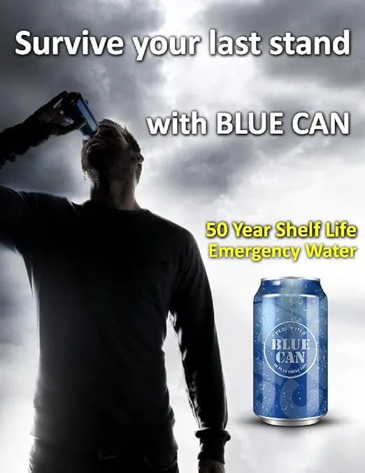 Premium Emergency Drinking Water - 12oz 24 Pack