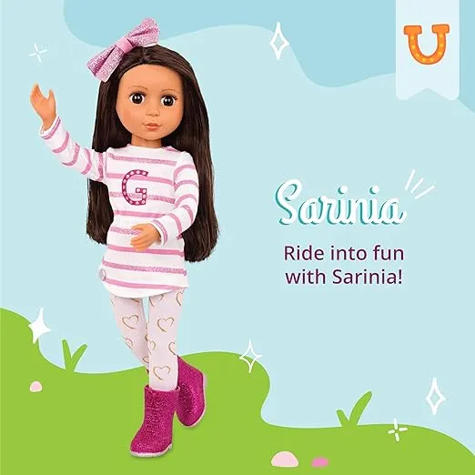 Glitter Girls Dolls Sarinia Fashion Doll, 14-Inch Doll For 3 Year Old Girls & Up