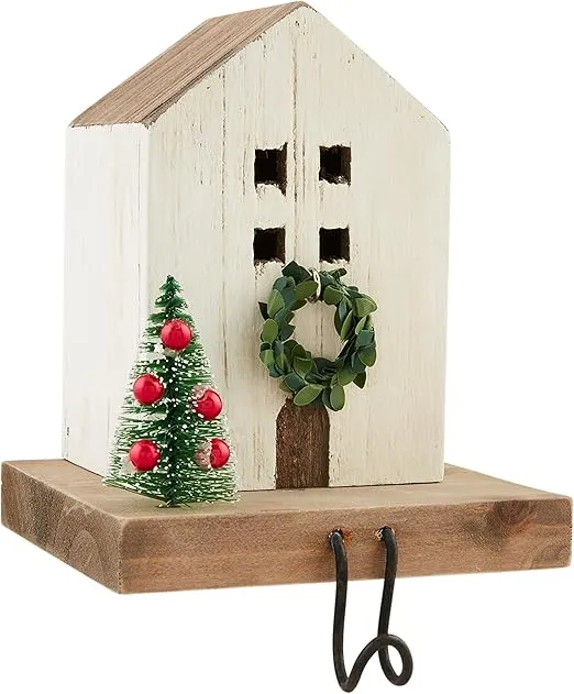 Mud Pie White Light Up Stocking Holder