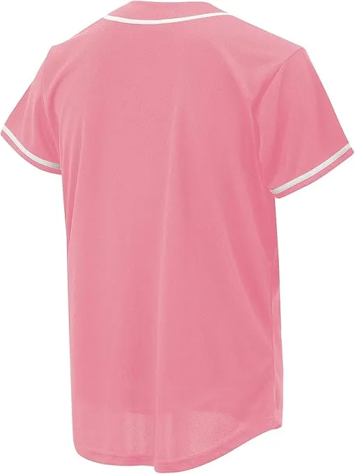 Baseball Jersey for Men and Women, Baseball Shirts for Custom Button up Shirt,Hipster Hip Hop Sports Uniforms