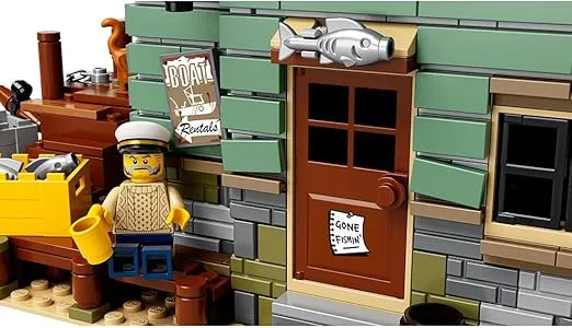 LEGO Ideas Old Fishing Store (21310) - Building Toy and Popular Gift for Fans of LEGO Sets and The Outdoors (2049 Pieces)