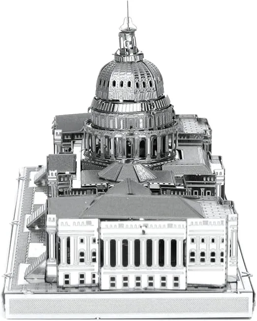 Fascinations Metal Earth US Capitol Building 3D Metal Model Kit
