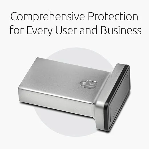 Kensington VeriMark™ Gen2 USB-A Fingerprint Key Reader - Windows Hello & Windows Hello for Business, Tap and Go, Anti-Spoofing (K64704WW)