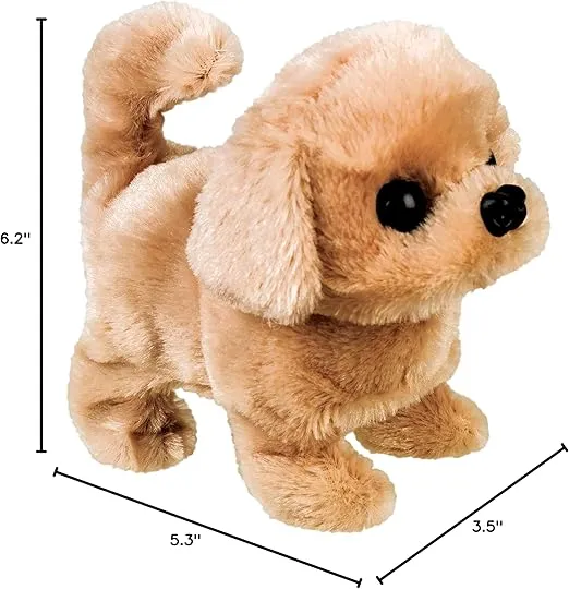 Westminster, Inc. Redley the Retriever - Cute, Cuddly, Plush Battery Operated Dog Toy Walks, Wiggles, and Barks with Sound