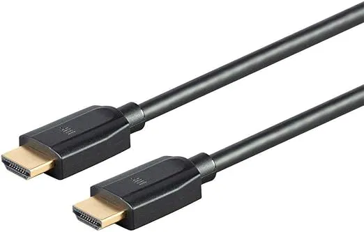 Monoprice Ultra 8K High Speed HDMI Cable - 6 Feet - Black (5-Pack) 48Gbps, 8K, Dynamic HDR, eARC, UHDTV, AMD FreeSync - DynamicView, Model:139483