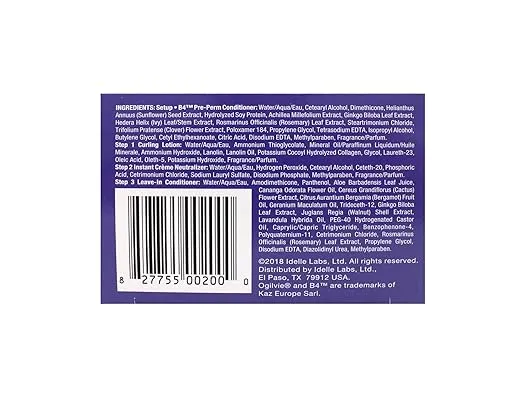 Ogilvie Home Perm For Color Treated Hair, Pack of 3