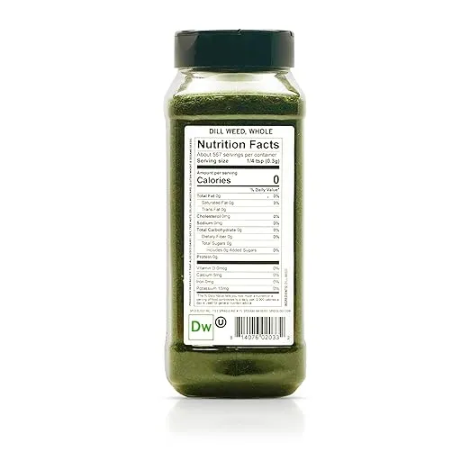 Spiceology - Dried Dill Weed Herb - 6 ounces