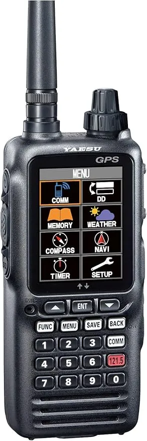 Yaesu FTA-850L Color Bluetooth NAV/COM Aviation Transceiver