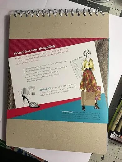 The Fashion Sketchpad: 420 Figure Templates for Designing Looks and Building Your Portfolio (Drawing Books, Fashion Books, Fashion Design Books, Fashion Sketchbooks)