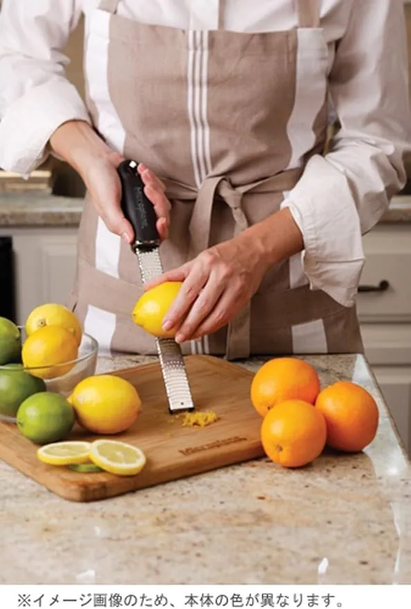 Microplane Premium Classic Series Zester Grater, 18/8, Orange