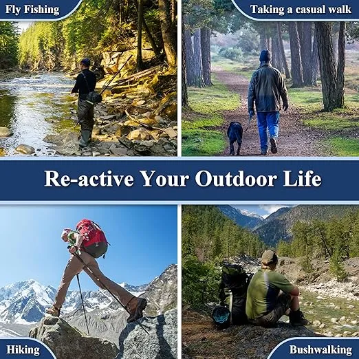 TheFitLife Nordic Walking Trekking Poles - 2 Sticks with Anti-Shock and Quick Lock System, Telescopic, Collapsible, Ultralight for Hiking, Camping, Mountaining, Backpacking, Walking, Trekking