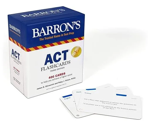 ACT Flashcards (Barron's Test Prep)