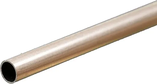 K&S 8292 Round Aluminum Tube, 5/8" OD x 0.029" Wall x 12" Long, 1 Tube, Made in USA